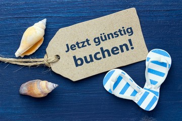 Jetzt günstig buchen! Label