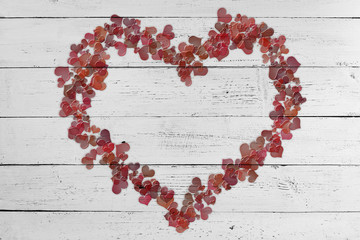 valentine background with hearts