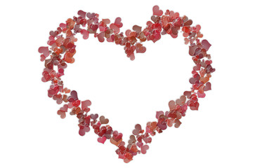 valentine background with hearts