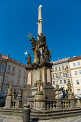 Fototapeta premium The Holy Trinity Column in the Lesser Town in Prague