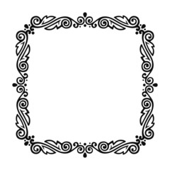 Vector decorative frames