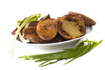 hot delicious baked potatoes