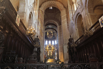 Fototapeta premium basilique Saint-Sernin Toulouse