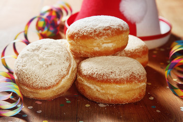 Homemade Carnival Doughnuts for Desserts