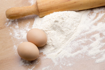 making homemade dough
