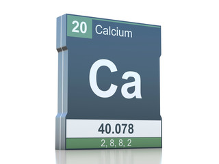 Calcium symbol - element from the periodic table