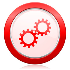 gears icon options sign