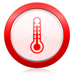 thermometer icon temperature sign