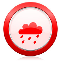 rain icon waether forecast sign
