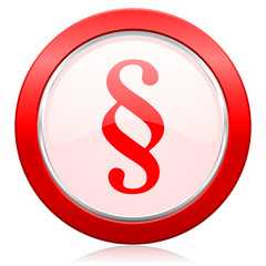 paragraph icon law sign