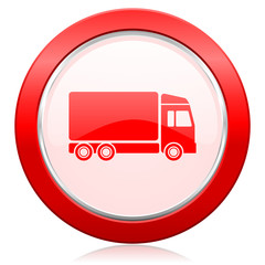 delivery icon truck sign