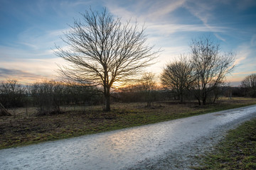 Fototapeta premium Abendstimmung