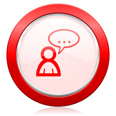 forum icon chat symbol bubble sign