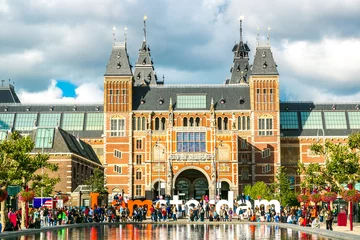 Fotobehang Rijksmuseum Amsterdam museum © Sergii Figurnyi