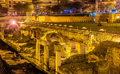Roman Forum, Ancient Greek Agora in Thessaloniki, Greece