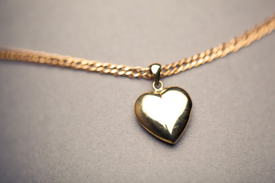 Gold Heart Pendant