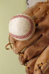 Baseball and Glove