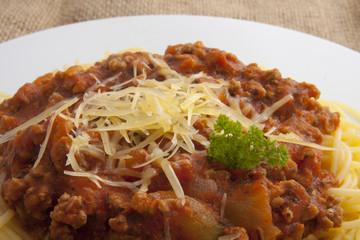 Spaghetti bolognese