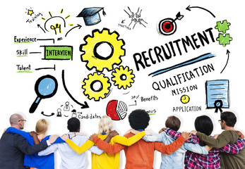 Diversity People Friendship Teamwork Recruitment Concept