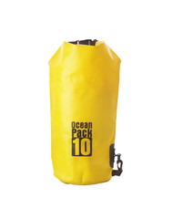 water proof bag for travel on white background