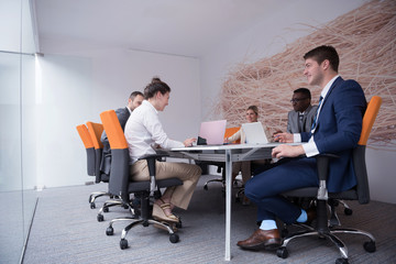 business people group at office