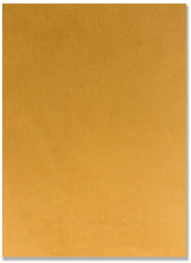 surface of a brown paper vertical isolated