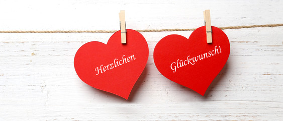 Herzlichen Gl&uuml;ckwunsch