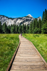Fototapeta na wymiar mountain in Yosemite National Park