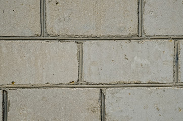 Stone Grey Brick Wall Art, Texture