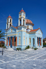 Fototapeta na wymiar Orthodox church on the island of Crete.