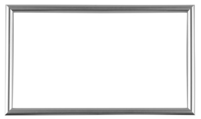 Obraz premium Empty whiteboard (empty frame) isolated on white