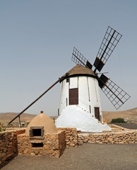 Moulin &agrave; vent &agrave; Tiscamanita &agrave; Fuerteventura