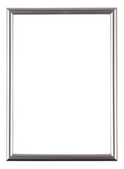 Empty whiteboard (empty frame) isolated on white