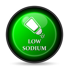 Low sodium icon