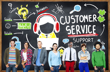 Customer Service Support Assistance Service Help Guide Concept