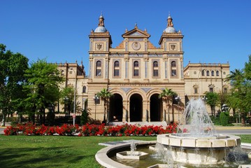 Obraz premium Plaza de Espana building, Seville © Arena Photo UK