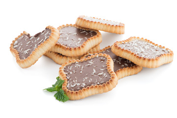 Chocolate tart cookies