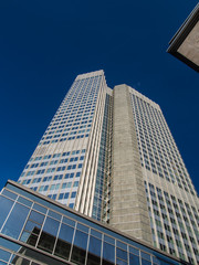 Obraz premium Office buildings in the center of Frankfurt, Germany