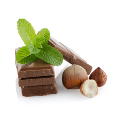 Chocolate Bar with hazelnuts
