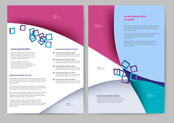 Abstract brochure template