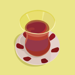 Cup of turkish tea