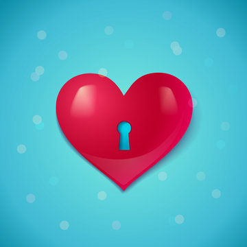 Heart With Keyhole