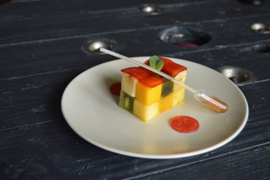 rubik's cube de fruits