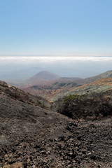 栗駒山の天狗平からの景色