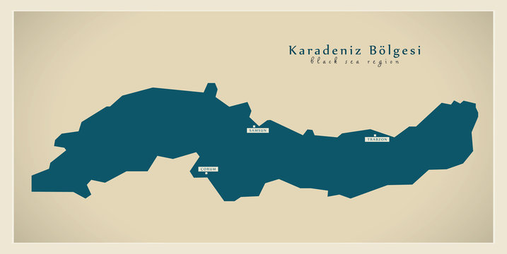 Modern Map - Karadeniz TR