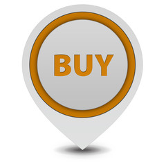 Buy pointer icon on white background