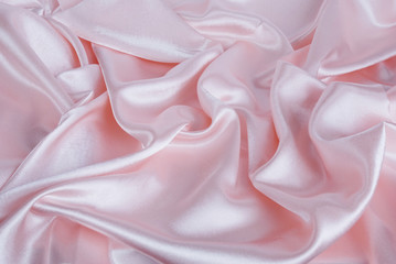 Pink satin