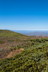 Fototapeta premium 栗駒山への登山