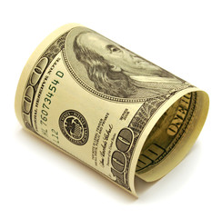 One hundred dollars banknotes