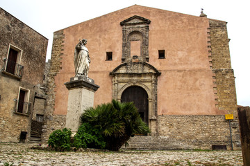 Fototapeta na wymiar Chiesa di San Giuliano Erice (TP)